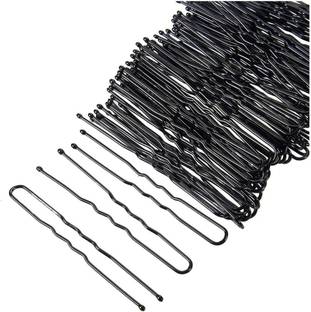 RRE 120 pcs Curved U Shape For Bun juda Bobby Hairpin for Girls & Women Hair Pin Hair Pin