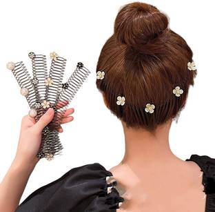 ayushicreationa U Shape Hair Finishing Fixer Comb Hair Pin
