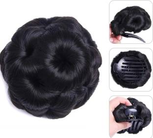 ALX Hair Clutcher juda bun with artificial synthetic hair extension Bun