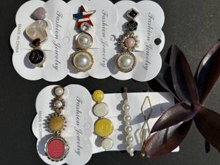 Zabroskie International high class never before designs-7 party wear hair accessories Hair Clip