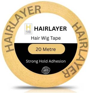 HAIRLAYER Hair Patch Tape/Wig| Double-sided Tape| Cotton-Cloth | Maximum Hold Upto 2 weeks Hair Accessory Set