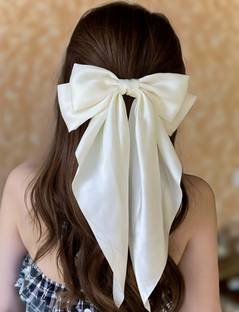 ChicTresses Big Double Layer Hair Bows For Women Hair Clip
