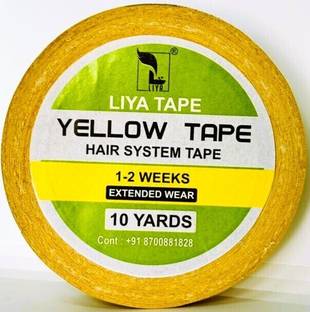 liya | 10 Yards DOUBLE SIDED TAPE| hair wig tapes | ultra hold tape| hair patch tape| PREMIUM DOUBLE SIDED TAPE (Manual)