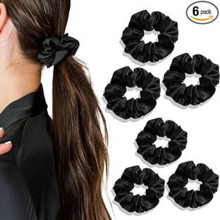 NEWSPARSH Radhika scrunchies Ponytail holder elastic rubber band for women and girls Rubber Band