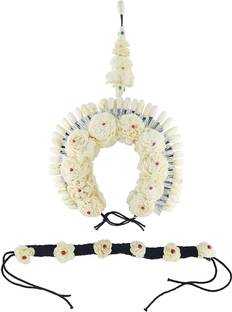 UshaGold BHARATANATYAMWORLD Odissi Odisha Orissa Tahia Hair Accessory Set