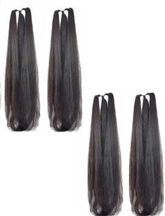 Vama Fashion Hair Parandi Atifical Choti Hair for Jada kuchulu Billalu Gantalu Set for Women Wedding Accessories Smooth and Hair Wig for All Hair Accessory Set