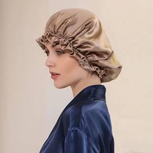 JEEBU Satin Bonnet & Silk Bonnet Hair Bonnet for Sleeping for Women Curly Natural Hair Hair Accessory Set