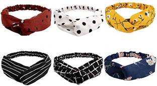 Sonpal Stretchy Elastic Turban Head Wrap Hair Band/Head Bands Head Band