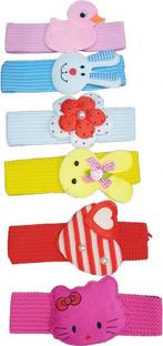 HSNJ Jewels Duck Headband Pack Of 6 Head Band