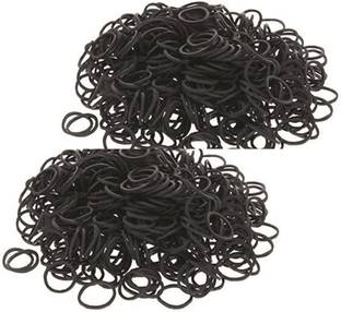 NOZOMI 1 inch Diameter Black best quality Multipurpose Rubber Band Rings Rubber Band