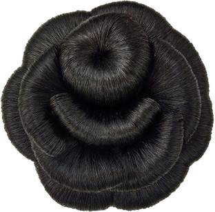 Crazy Hair Super deluxe hair style/premium hair accessories Bun/Juda. (black) Bun