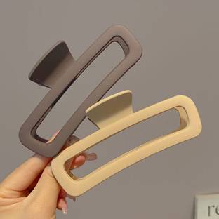 Rhosyn Claw Clips Design French Style Hair Clutcher Set(Pack of 2)(Any 2 Color)c Hair Claw