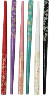 MANODHRUVA 6pcs Juda Pins Bun Clip
