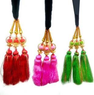 ALX Punjabi Tassles Hair Paranda Braid Parandi Choti Big Parada kaya1a128 Braid Extension
