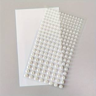 K.V.Y. Collections Hair Accessories ( 200 Pcs )for Women & Girls Decoration Pearls Tattoo/Sticker Hair Tattoo/Sticker