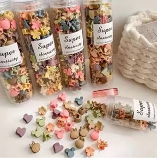 Freebies Decorative cute mini mix designs hair clips for kid's girls/baby girl set of 30 Hair Clip