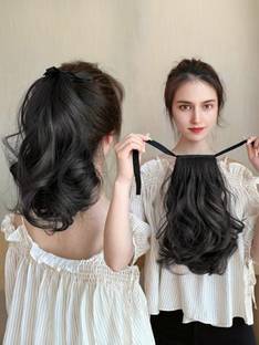 ALX 10 INCH BEAUTIFUL INSTANT STYLE DRAWSTRING PONYTAIL ACCESSORY Hair Stamp