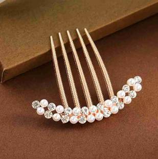 BEING BELLA 1 pcs Korean 5 Claw Comb Trendy Bun Clip for Girls and Women Bun Clip