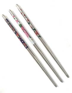 DARSH TRADING MULTICOLOUR SILVER STICK Bun Stick