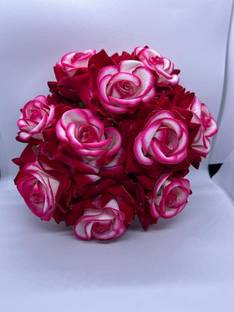 MEGARICH Artificial Flower Bun Juda Bun