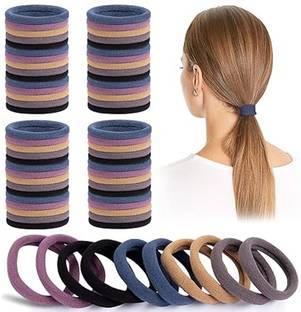 FRESHION STORE Multicoloured Hair Bobbles Elastic Ponytail Holder Hair Accessories Rubber Band