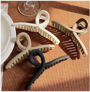 THE MAXIM Simple Hair Claw Set of 05pcs Stylish Hair Clips, Large Clips Hair Accessories Hair Claw