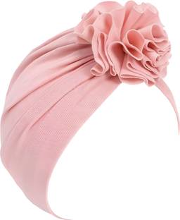 Bembika Beanie Flower Headband For Baby Girl Hair Accessories For Girls Headband-Light Head Band
