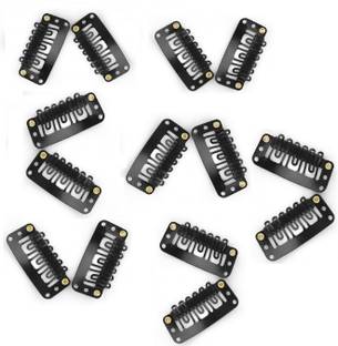 A H S Hair Toupee, Hair Patch, Hair Extension, hair Attachment 14pcs Clips Hair Clip