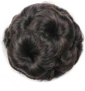 D-DIVINE Brown Clip Hair Bun
