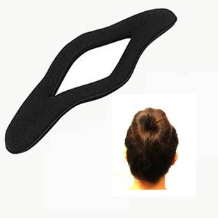 AROOMAN Black Juda Maker Magic Beauty Hairstyle Foam Sponge Donut Bun