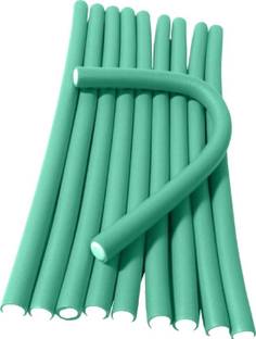 Alankrita Soft Stick Curlers / Rollers make For Her - Pack of 10 Pcs Hair Accessory Set