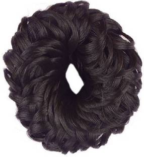 NERR Hair Accessories / Hair Juda Band (Small) Rubber Band Style For Women & Girls (Brown) Rubber Band (Brown) Bun (Brown) Hair Accessory Set