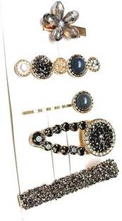 Zelantro Pearls Barrettes Sweet Artificial Macaron Acrylic Resin Hairpins for Girls,Women Hair Pin