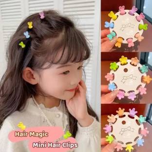 Alucia 30 mini claw beads hair clips pin for kids girls for styling hair Hair Claw