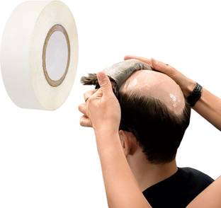 D-DIVINE No-Shine Hair Big Tape for Men, Wig Hair Extension (Pack of 1) (22 YARDS) Hair Accessory Set