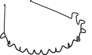 Urban Magic Spiral Hair Band, Detangle, and Gentle Grip for Daily Use Hair Band