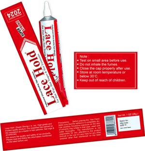 A H S 28G Lace hold I Hair patch I Skin Glue, extensions and wig glue Hair Accessory Set