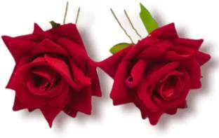 PSYCHFLORE Artificial Roses Jura Pins Hair Pin Hair Pin