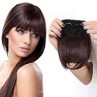 Alizz Forehead covering Hair extension extention light hair brown accessor1y Hair Accessory Set