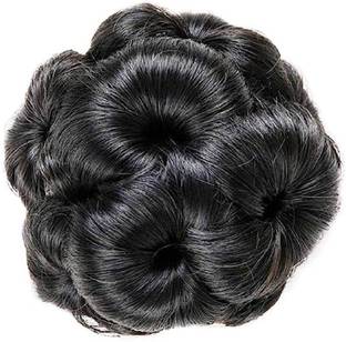 VIVIAN Juda Panja Bridal styler Artificial Bun Tress Claw Hair Extension Hair Claw