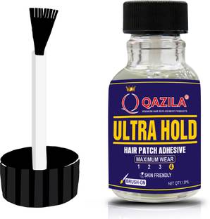Qazila Ultra Hold Glue| Hair Patch Glue| Hair Wig Glue| Strong Hold upto 20-30 days Hair Accessory Set