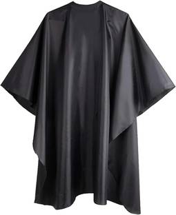 uniformer Black Hair Cutting Cape (Pack of 1) Hair Accessory Set