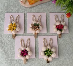 Hkthreads Jasmine alligator clips Hair Clip