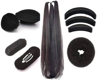 AROOMAN Set of 9 Hair Accessories for Women/Girls Weding and Festival Bun Clip