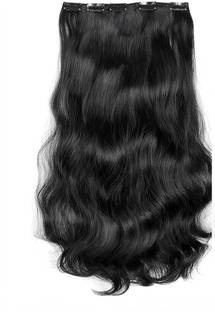 D-DIVINE Hair Extensions 18-22 Inch Long Curly Thick 5 BB Hair Clip