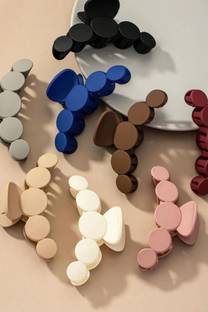 ClawiZCute Matte Hair Clutch In Pastel Colors, Butterfly Jaw Clamps For Hair Accessories Hair Claw
