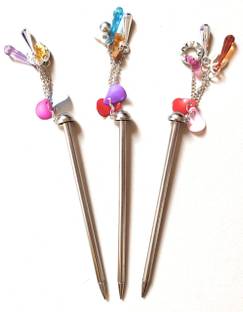 Triply9 MULTICOLOUR SILVER STICK Bun Stick