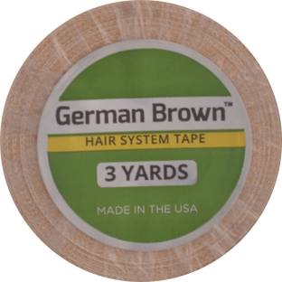WALKER TAPE Tape Roll German Bron 1"- 3 Yards Hair Accessory Set