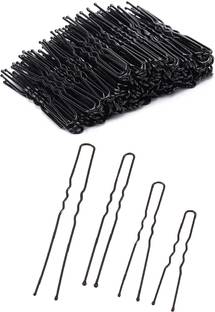 Rinpoche U Shape Black Hairpins Accessories(4 size 8cm 96pc,7cm 96pc, 6cm 96pc 5cm 96pc) Hair Pin