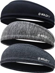 BOLDFIT Sports headband for men Women gym Girls Running Combo Stylish Head Band